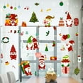 thumbnail image 4 of Coxeer Christmas Cling Plastic Reusable Glueless Decorative Holiday Cling Window Cling, 4 of 10