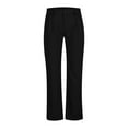 thumbnail image 6 of Inleife Mens Pants Plus Size Men Solid Color Pockets Zipper Button Fashion Casual Comfort Commuting Pants, 6 of 6