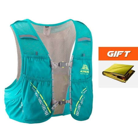 Outdoor Mesh Hydriton Vest Breathable Running Vest Cycling Marathon Climbing Rucksack Bag Gift Emergency (Best Running Vest For Marathon)
