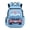Ambulance Print, variant on Baseball Flame Print Backpack for Teen Boys 17 Inch Lightweight Travel Bags with Adjustable Shoulder Strap Back to School Daily Use