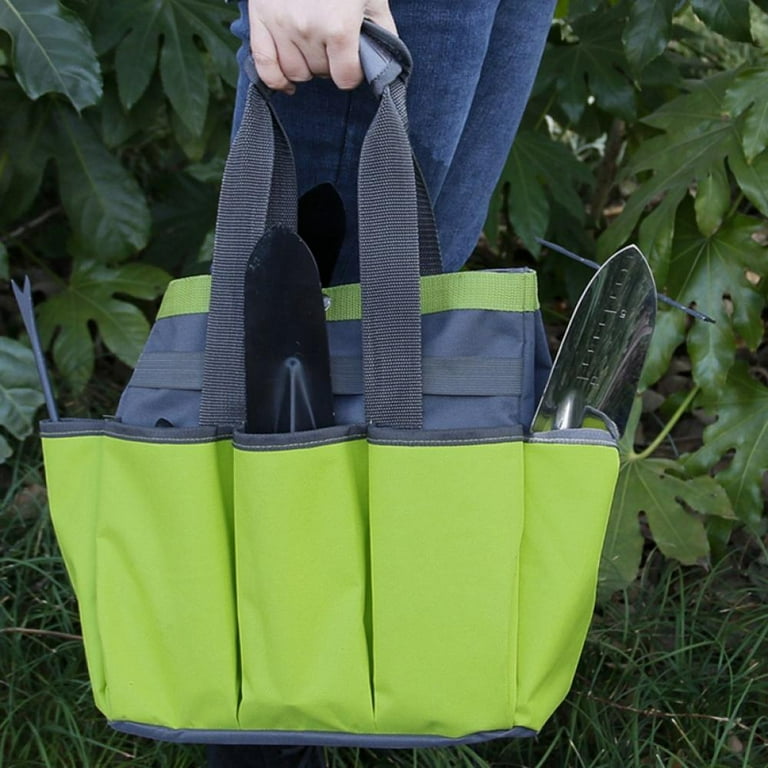 Bucket Organizer Pouch Storage Bag 42 Grids Pocket Gardening Tool Bag  Garden Tool Pouch Hand Tool Bag Planting Props Basket
