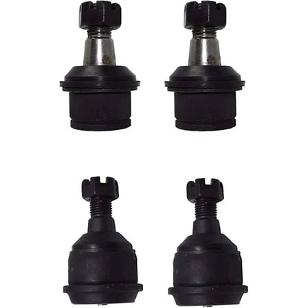 PartsW - 4 Pc Suspension Kit Upper & Lower Ball Joints for Dodge Ram 1500 / Dodge Ram 2500 / Dodge Ram 3500 / Ram 2500 / Ram 3500