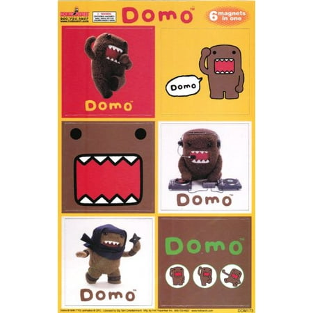 

Domo - Magnet Collection of 6 Domo Magnets