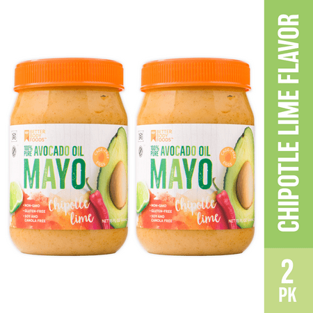 BetterBody Foods Avocado Oil Mayonnaise with Chipotle Lime, 15 Oz (2 (Best Deal At Chipotle)