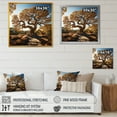 thumbnail image 4 of Designart "Expressive Bonsai Peace II" Tree Bonsai Floater Framed Wall Art Prints, 4 of 5