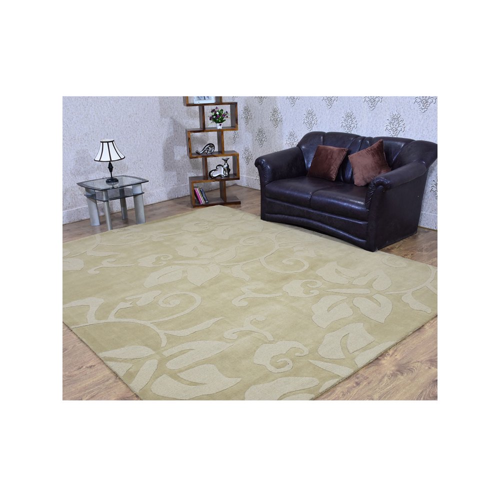 Rugsotic Carpets Hand Tufted Wool 8' x 10' Rectangle Area Rug