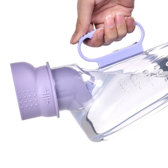 WHAMVOX Male Urinal Car Urinal PVC Material Urinal Man Bride 32*11cm Purple