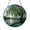 Stained Glass 5.9 Inch, variant on Willow Tree Scene Ornament, Stained Glass Style Christmas Tree Hanging, Calm Landscape Gift