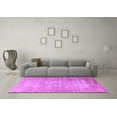 thumbnail image 3 of Ahgly Company Machine Washable Indoor Rectangle Persian Purple Traditional Area Rugs, 2' x 4', 3 of 4