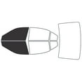 thumbnail image 2 of Rvinyl Window Tint Kit Compatible with Kia OPTima 2007-2010 - Front Precut Kit - 20%, 2 of 8