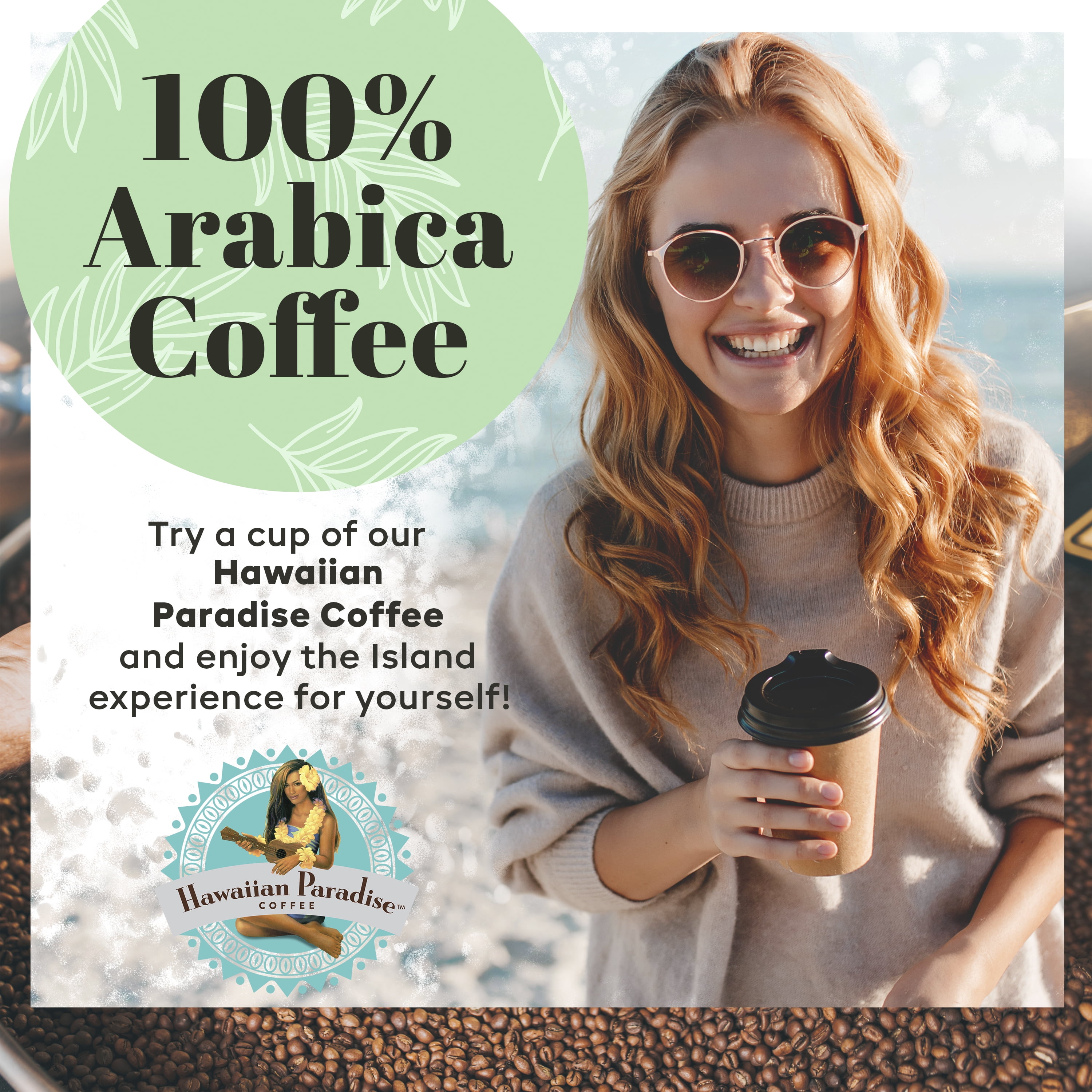 Hawaiian Paradise Coffee Vanilla Macadamia Nut Flavor Single Serve Cups (18 K Cups) – Medium Roast with an Amazing Aroma – Compatible with Keurig K-Cup Brewers