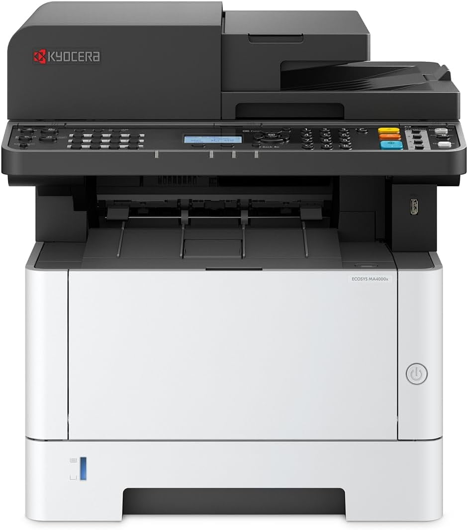 Kyocera ECOSYS MA4000x A4 Monochrome Laser MFP Printer Copier Scanner Network 42 ppm No Fax