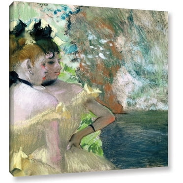 Edgar Degas "Dancers in the Wings" Gallery-wrapped Canvas Art