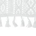 thumbnail image 3 of Unique Bargains Table Runners with Lace Tassel Table Flags for Casual Daily Decoration White 9"x63", 3 of 5