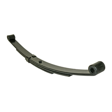 Rear Single Leaf Spring - Trailer Leaf Spring, Double-Eye 3-Leaf - 1,000 Lb Capacity - 27 Inches x 1-3/4 Inches Wide - Single