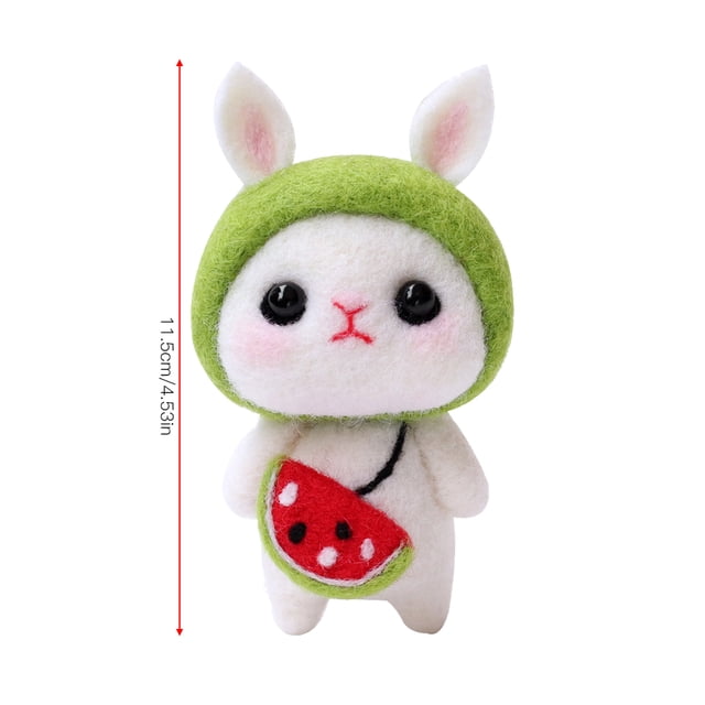 Craft Needle Felting, Exquisite Easy Needle Felting Wool, Beautiful Non Finished Cute For Children Adults