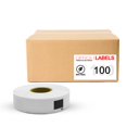 thumbnail image 1 of 100 Rouleaux d'Étiquettes Compatibles DK-1203 pour Frère 2/3 Pouces x 3-7/16 Pouces (17mm x 87m) Rouleau Seulement, 1 of 5