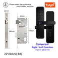 thumbnail image 2 of Biometric Fingerprint Security Intelligent Tuya Smart Password Electronic Door Lock To Open The Door Remotely ,Smart and Convenient, 2 of 7