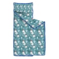 thumbnail image 2 of Blue Christmas Polar Bear Pattern Toddler Nap Mats for Kids Preschool,50"x20" Sleeping Mat Bag or Kids,Toddler Sleeping Bag,Toddler Nap Mat or Daycare, 2 of 6