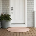 thumbnail image 3 of Colonial Mills Ibiza Woven Chevron Doormats - Vermillion 30” x 30”, 3 of 3