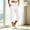 White, variant on Womens Solid Color Elastic High Waist Cotton Blend Capri Pants Loose Casual Cropped Trousers with Side Pockets Khaki XL(XL)