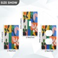 thumbnail image 7 of Yayeee Blank Wall Plate Cover 1-Gang 4.5"x2.7" Home Unused Decorative Outlet, Abstract Plants, 7 of 7