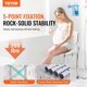 thumbnail image 4 of Shower Chair, Shower Seat with Back, Adjustable Height Shower Stool, Shower Chair for Inside Shower Bathtub, Non-slip Bathroom Bench Bath Chair for Elderly Disabled Handicap, 350 lbs Capacity, 4 of 8