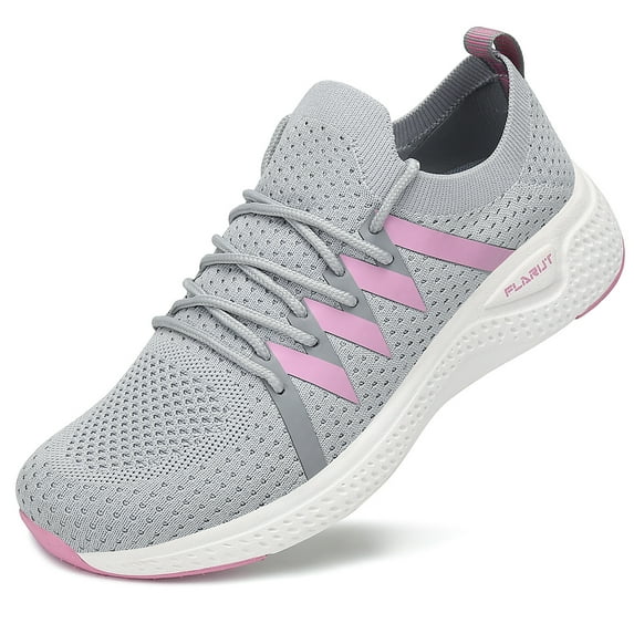 DANNTO Women's Athletic Walking Running Shoes Non Slip Lightweight Mesh Breathable Comfortable Casual Work Sock Sneakers Slip on