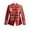 Red, variant on TFEOQRY Men's Blazer Costume Palace Style Sequin Single Breasted Suit Jacket Long Sleeved Performance Costumes Black