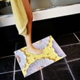 thumbnail image 3 of Style Gypsum Pattern Flower Entrance Mat Fresh Bathroom Entrance Absorbent Mat, 3 of 4