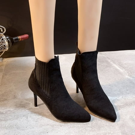 

MIARHB Autumn And Winter Women s Strap Women s Shoes Suede Boots Women s Shoes