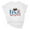 1-White, variant on Tops for Women under $5 Short Sleeved Printed Round Neck T-shirt White S