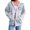 Light Ashy, variant on YVNAURA Women's Halloween Zip Up Sweatshirt Long Sleeve Full Zip Hoodie Cute Pumpkin Ghost Bat Print Oversized Sweatshirt with Pockets Loose Fit Fall Casual Spooky Top 1 Pack, Dark Purple,L