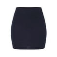 thumbnail image 5 of GZWYHT Skirts for Women,Mini Skirt Women Fashion Solid SKirt Elastic Waist Slim Short Skirt Pencil Skirt,Summer Skirts,Navy Dress,Short Skirts 3XL, 5 of 7