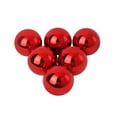 thumbnail image 2 of 6Pcs 4CM Plated Christmas Ball Ornaments Set, Metallic Shiny Hanging Decor, Festive Baubles for Xmas Tree & Window Decoration, 2 of 9