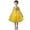 Yellow, variant on ZQUUVOU Girls Sparkly Performance Set Solid Sequin Sleeveless Tutu Dress with Matching Headband Princess Dress Up Pink