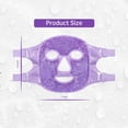 thumbnail image 3 of Reusable Gel-Infused Eye Mask - PVC, Cooling/Warming - for Eye Strain/Headaches, Soft/Breathable, Travel/Home, 3 of 8