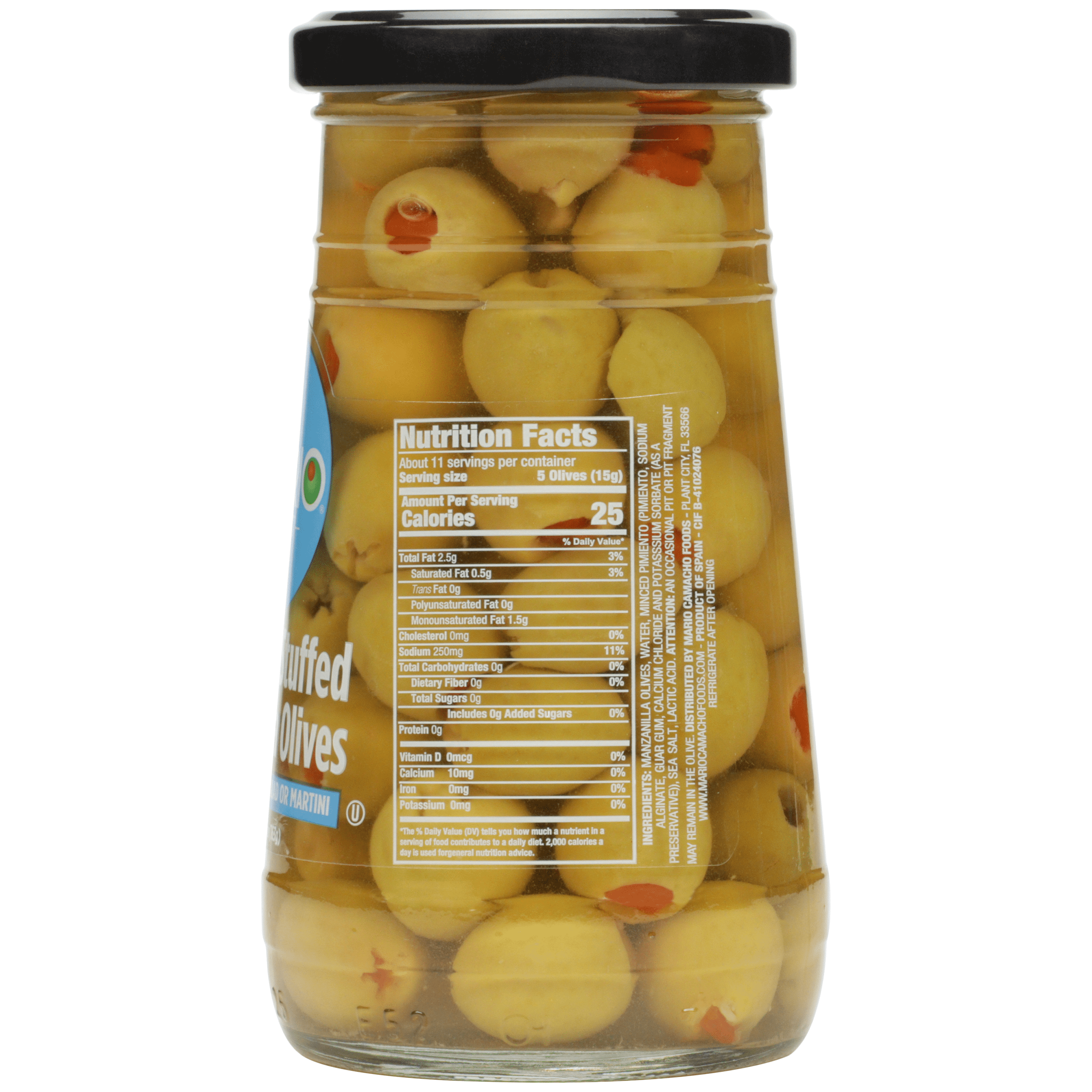 (3 pack) Mario Pimiento Stuffed Spanish Olives, 5.75 oz