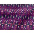 thumbnail image 4 of oneOone Viscose Jersey Fabric Leaves & Floral Block Print Sewing Fabric BTY 60 Inch Wide, 4 of 4