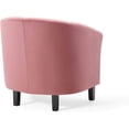 thumbnail image 5 of ZXNYH Prospect Performance Velvet Living Room Lounge Armchair in Dusty Rose, 5 of 8