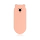thumbnail image 2 of Pequeño ventilador de escritorio portátil portátil plegable USB doble cabezal de doble cabeza eléctrica fuerte con batería de recarga para el aeroplano de oficina largo viaje rosa 3000 mA Methold HA012735-01B, 2 of 7