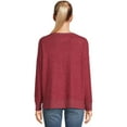 thumbnail image 4 of Time and Tru Women's Soft Hacci Knit Pullover, Sizes XS-XXXL, 4 of 6
