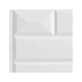 thumbnail image 6 of FASÄDE Vista Decorative Vinyl Backsplash Panel in Matte White (6X6 Inch Sample), 6 of 6