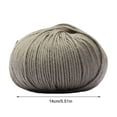 thumbnail image 3 of Staron Hand-Woven Medium Coarse Wool Yarn for Knitting, 2.0mm Diameter Soft Warm Merino Wool Skein for Scarves Hats Sweaters, Craft Knitting Yarn Ball, 3 of 5
