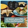 thumbnail image 3 of Matoen Flower-Shaped Baking Pan Flower-Shaped Non-Stick Bread Baking Non-Stick Carbon Steel Flower-Shaped Baking Bowl Kitchen Tools 6.9", 3 of 8