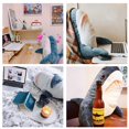 thumbnail image 2 of Oreiller Requin Transfrontalier Peluche Mignonne Poupée Requin Coussin de Lit Poupée Poupée Personnalisée Cadeau pour Fille, 2 of 6