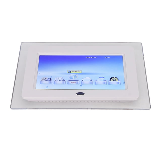 10 Inch Digital Picture Frame with Slide Show, Plug and Play, Support SD Card, USB Flash Drive - Calendar and Clock, Remote Control