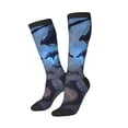 thumbnail image 3 of Cauagu Black And Blue Lightning Dragon Print Women's Men's Ankle Socks 1-pack Casual Athletic Socks for Unisex Adult Moisture-Wicking Socks for Daily Wear/Running/Sport, 3 of 8