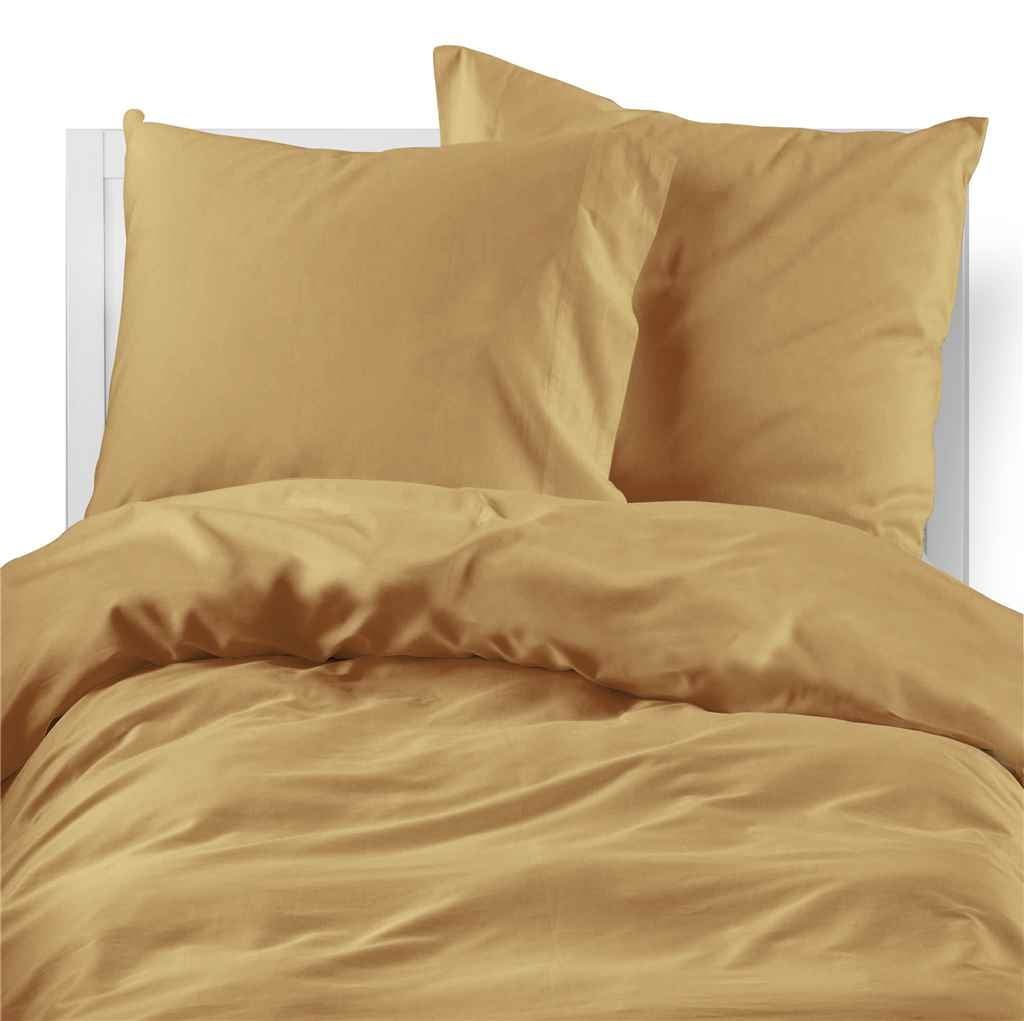 100 Turkish Cotton Percale King Sheets Set (Yellow)