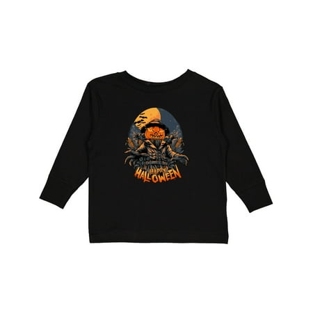 

Inktastic Halloween Scarecrow Gift Toddler Boy or Toddler Girl Long Sleeve T-Shirt